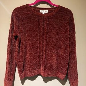 Pink Rose Auburn Sweater